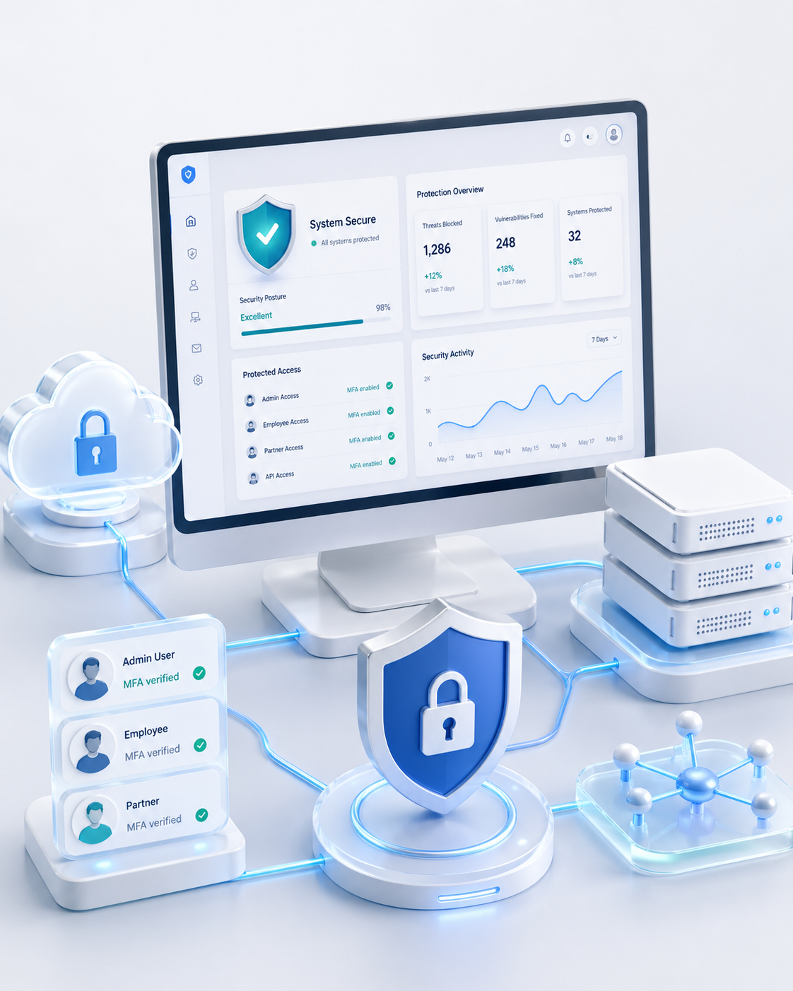 Vizual cyber sigurnosti za moderne poslovne sisteme